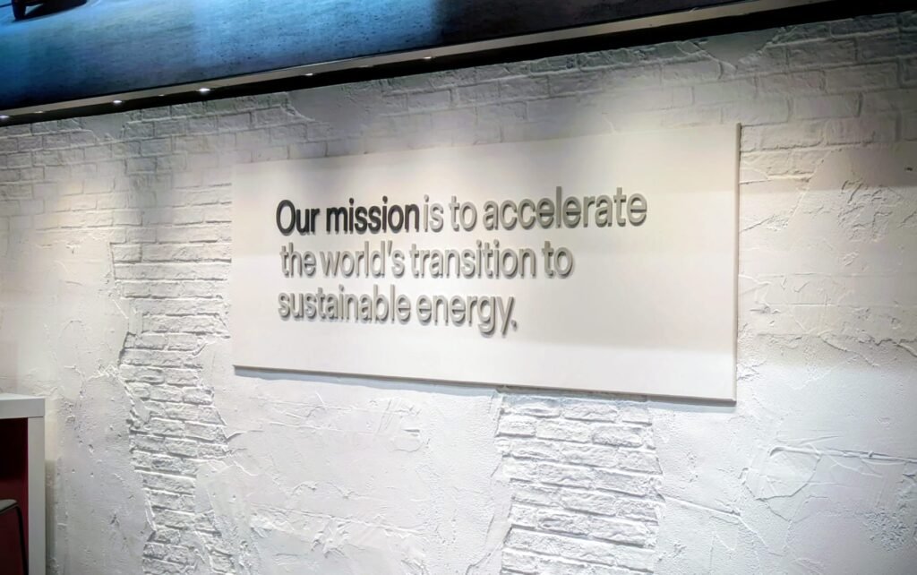 Tesla Mission purpose driven